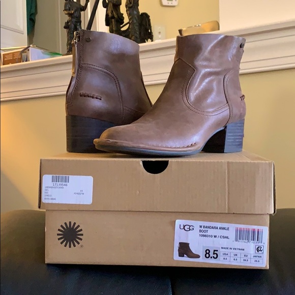 UGG Shoes - UGG branded ankle bootie (New without tags)
